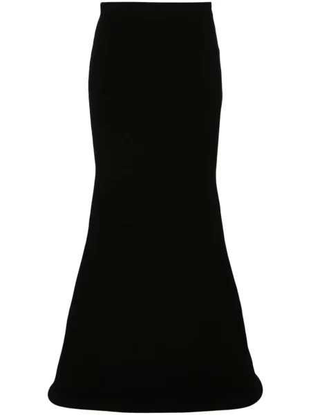 Dzianinowa maksi spódnica maxi Jean Paul Gaultier czarna