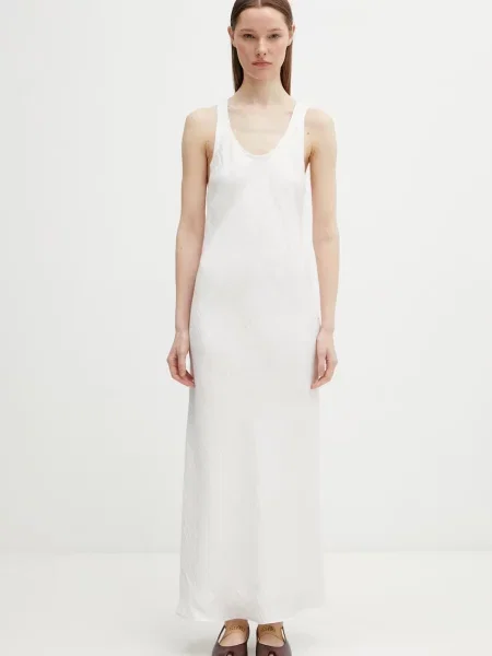 Maison Kitsuné rochie simplă cu lyocell