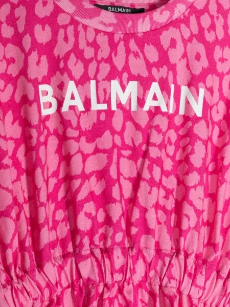 Sukienka dziecięca Balmain różowa