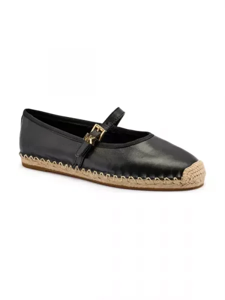 Michael Kors De piele espadrile LYNN negru