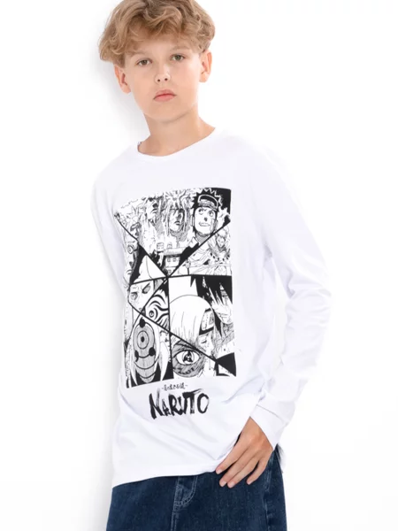 Дитячий Лонгслів Носи своє білий