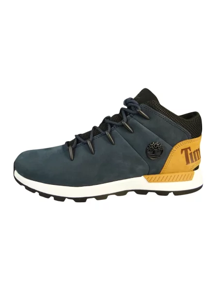 Sneakersy Timberland skórzane niebieskie