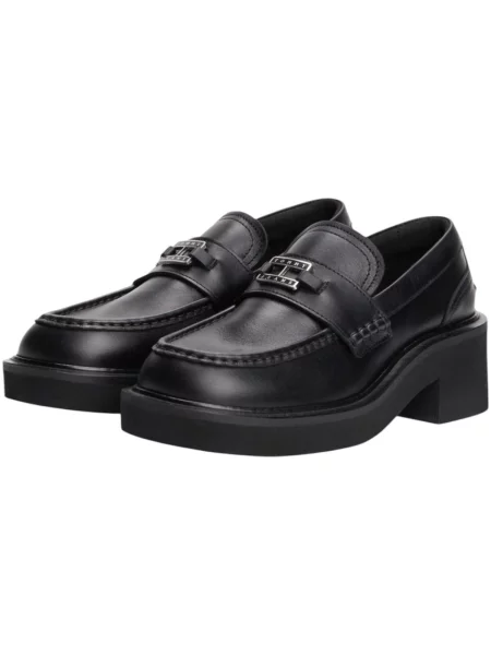 Loafersy Tommy Jeans černé
