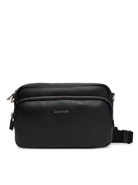 Geantă crossover Calvin Klein Raised Camera Bag negru