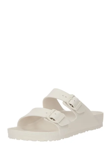 BIRKENSTOCK Nizki natikači Arizona volneno bela