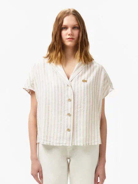 Сорочка Lacoste бежева