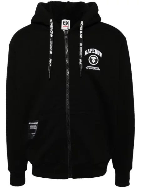 Geacă Aape By A Bathing Ape cu glugă negru