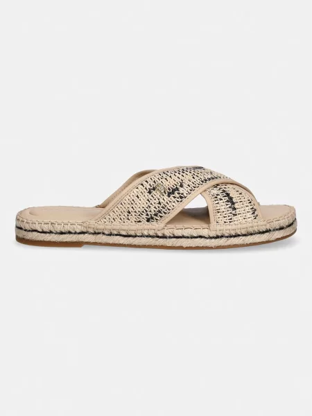 Tommy Hilfiger Natikače Raffia TH bež