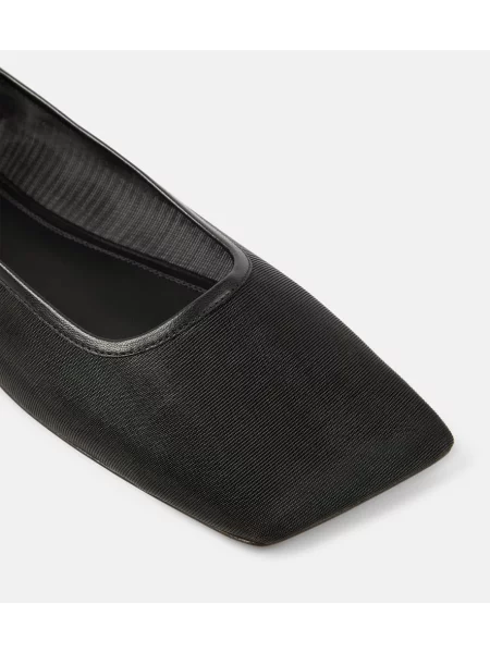Balerini Amina Muaddi plasă de cristal negru