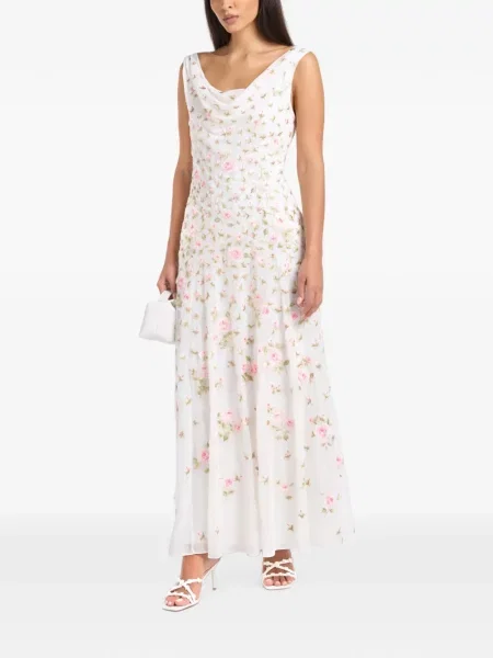 Rochie maxi Needle & Thread alb