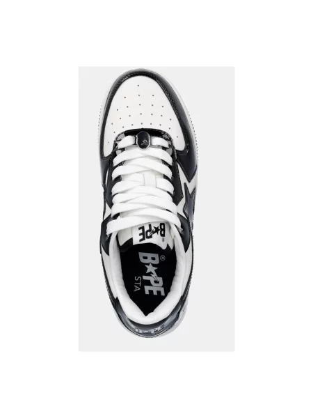 A Bathing Ape sneakersy skórzane BAPE STA ICON #1 czarne