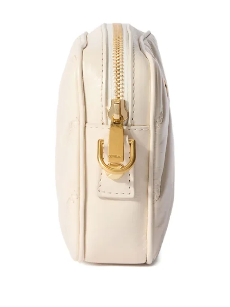 Geanta de piele Off-white din piele alb