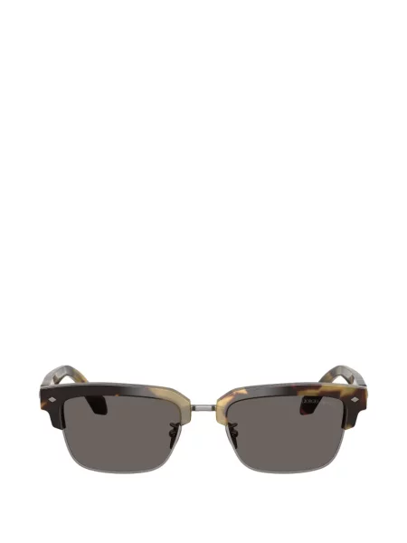 Ochelari de soare Giorgio Armani cu autograf maro
