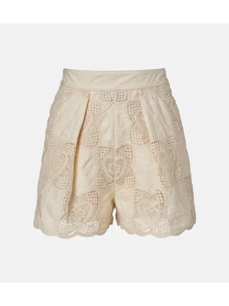 Pantaloni scurți Zimmermann alb