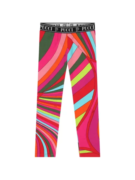 Leggings copii Pucci roz