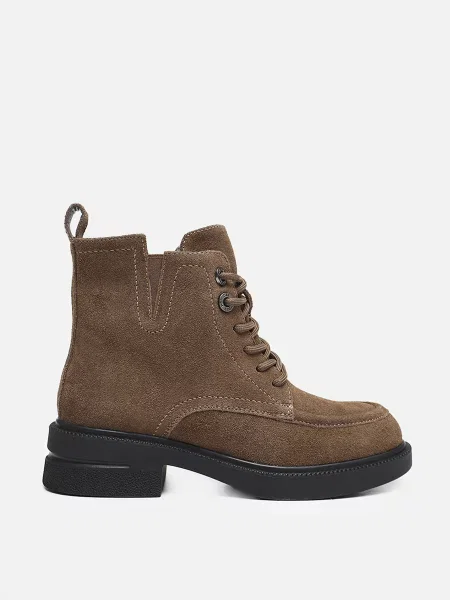 Замшеві Черевики YUKI коричневий