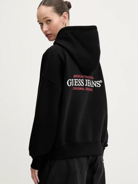 Bluză Guess Jeans negru