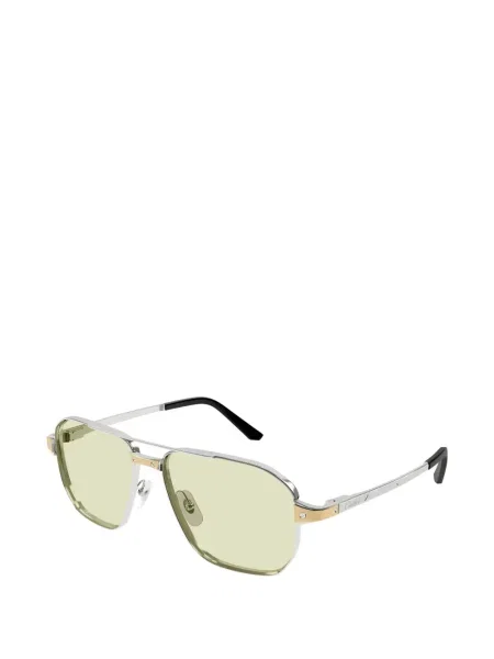 Ochelari de soare Cartier Eyewear argintiu