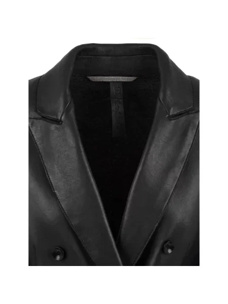 Marynarka The Jackie Leathers skórzana czarna