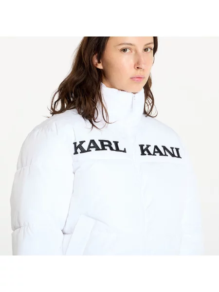 Μπουφάν Karl Kani Retro Essential Puffer Jacket White S λευκό