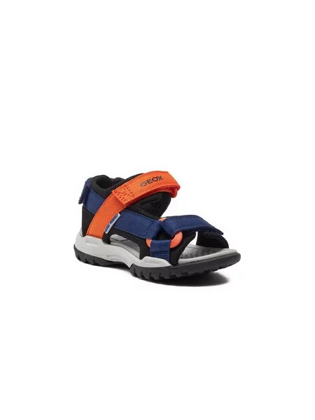 Sandály Geox J Borealis Boy M Tmavomodrá