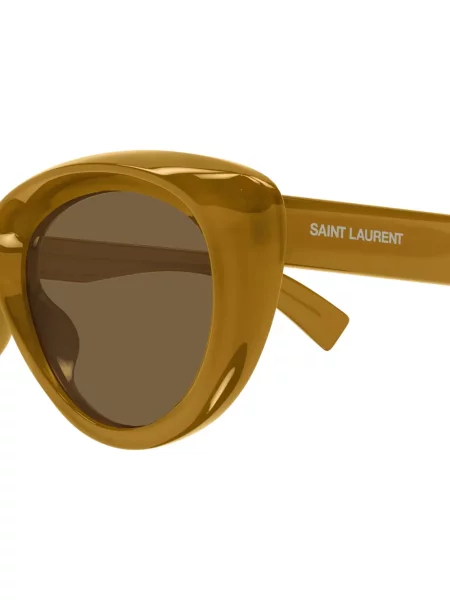 Ochelari de soare Saint Laurent Eyewear maro