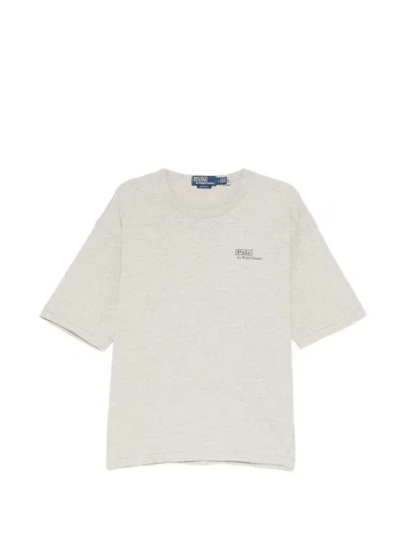 Tricou polo Polo Ralph Lauren cu imagine din țesătură twill albastru