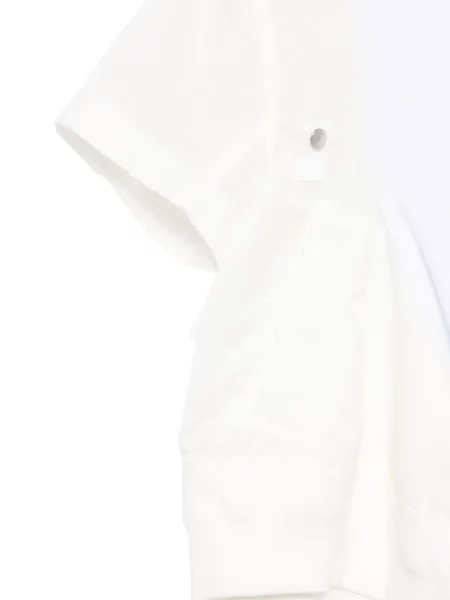 Scurt top Sacai alb