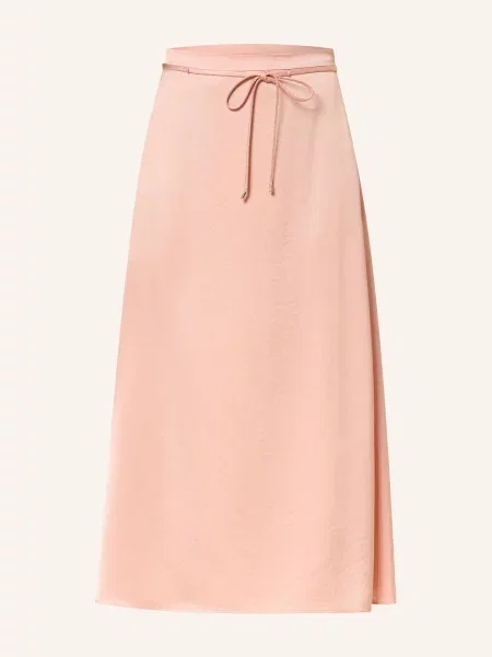 Marc Cain Saténová Sukně peach beige béžové