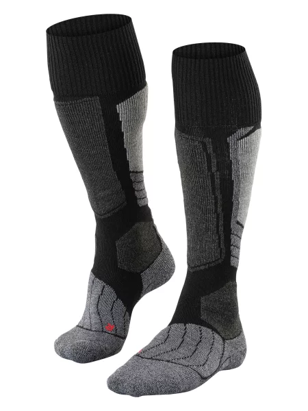FALKE Șosete sport gri negru