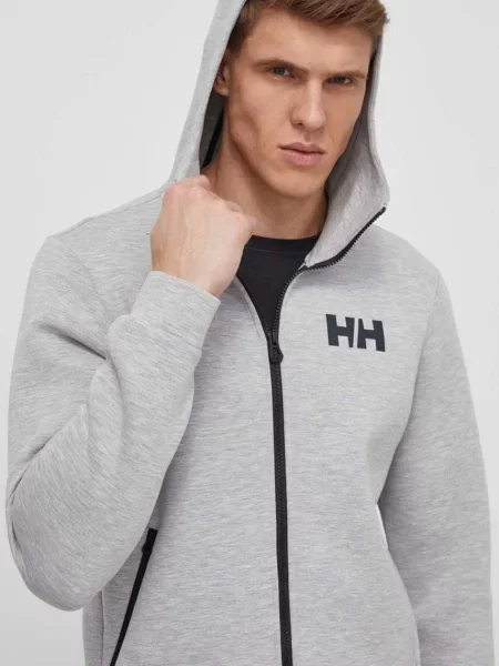 Helly Hansen Sportovní mikina Hydropower Ocean šedá