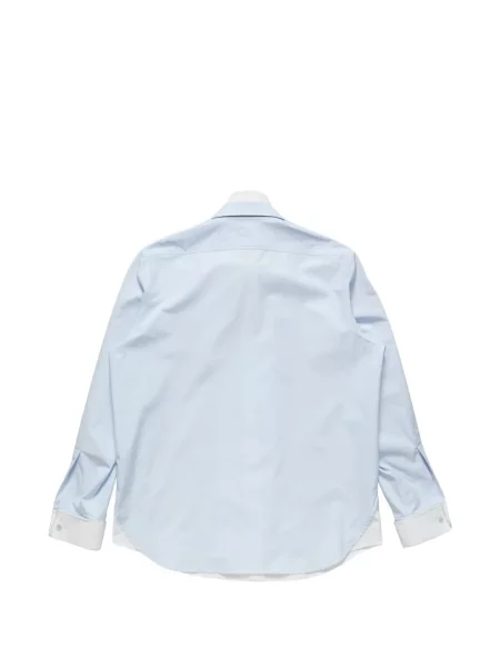 Cămașă Acne Studios cu autograf albastru