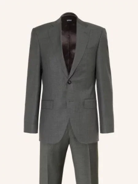 Boss Oblek Jeckson Regular Fit šedá