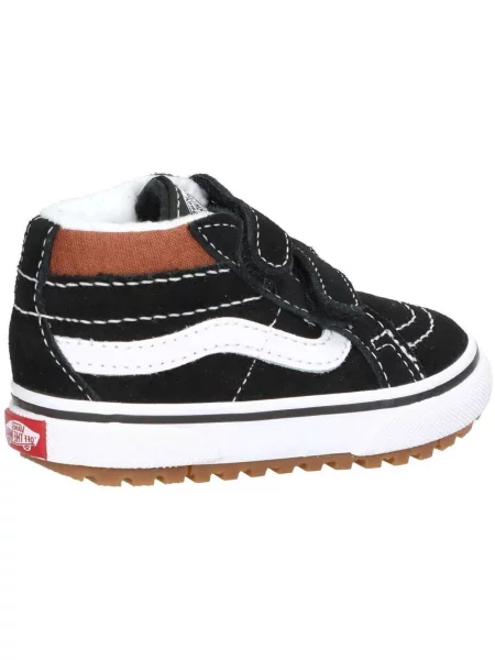 Gyerek félcipő Vans fekete