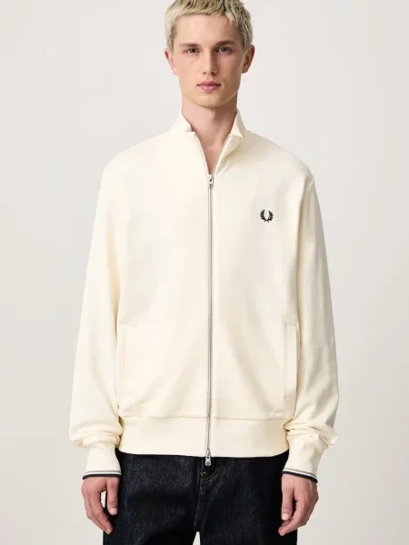 Fred Perry bluza rozpinana beżowa