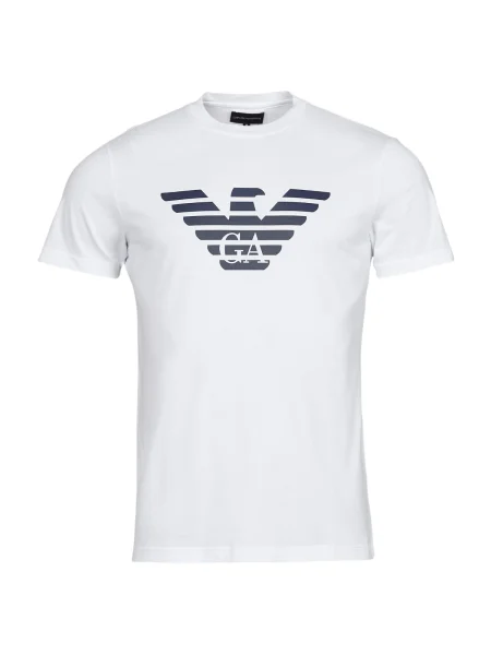 Tričko Emporio Armani biela