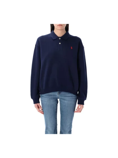 Bluza polarowa Polo Ralph Lauren polarowa niebieska