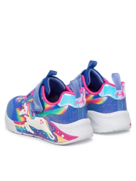 Superge Skechers S-Lights: Unicorn Chaser modra
