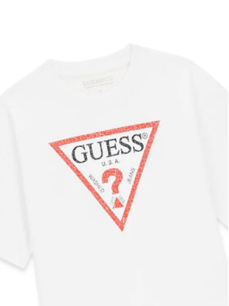 Guess Póló Relaxed Fit fehér