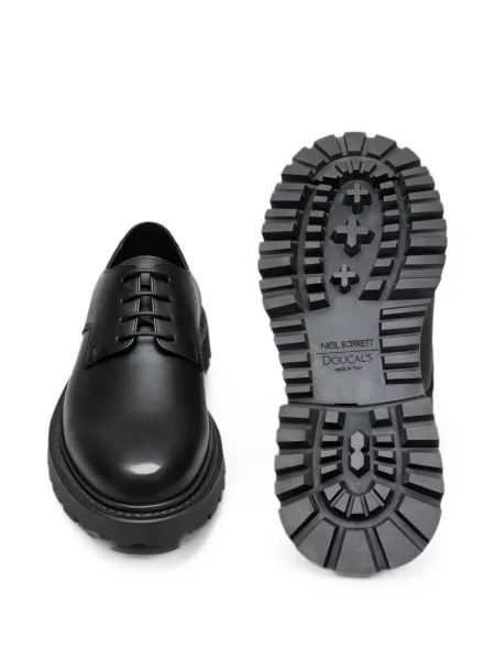 Botine chelsea Doucal's din piele de căprioară negru