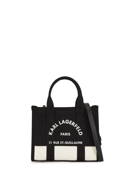 Karl Lagerfeld Poșete crem negru