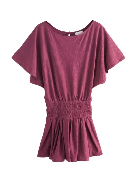Next Rochie de vară burgundy roșu