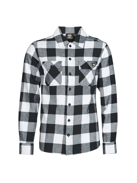 Cămașă Dickies cu mâneci lungi lungă negru