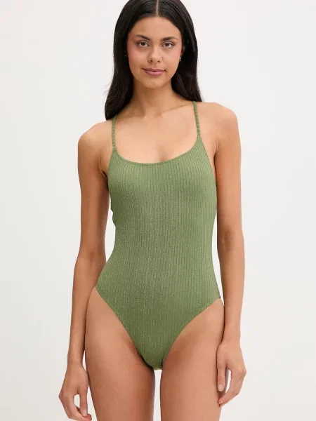 United Colors of Benetton jednodílné plavky zelené