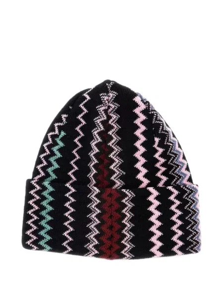 Căciulă Missoni tricotate negru