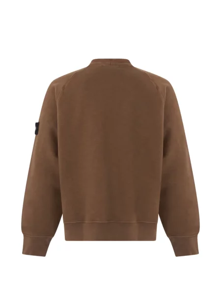 Флийс полар Stone Island камъни кафяво