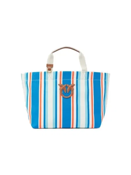 Geantă shopper Pinko albastru
