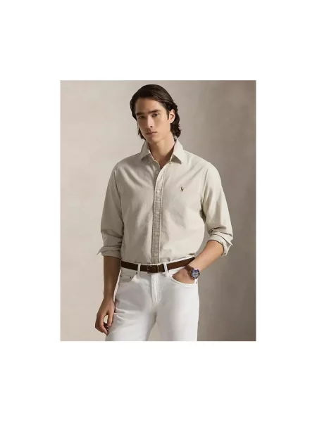 Koszula Polo Ralph Lauren beżowa