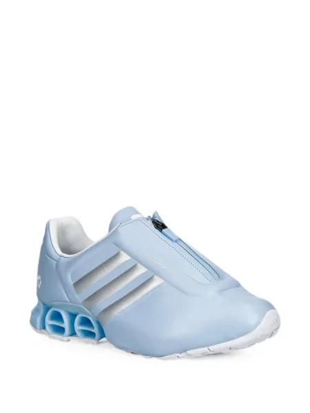 Curea Adidas cu dungi din jacard cu bretele albastru