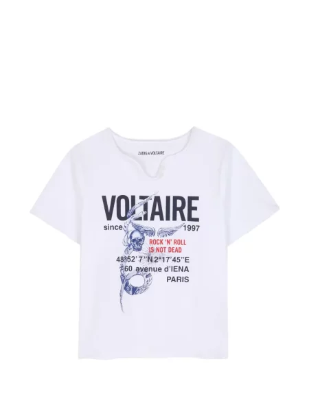 Koszulka dziecięca Zadig & Voltaire biała